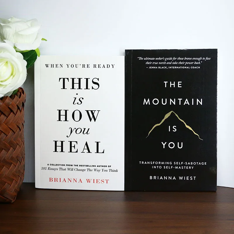 

《This is How You Heal》+《The Mountain Is You》For diary therapy soul growth or as an inspirational gift for birthdays festivals