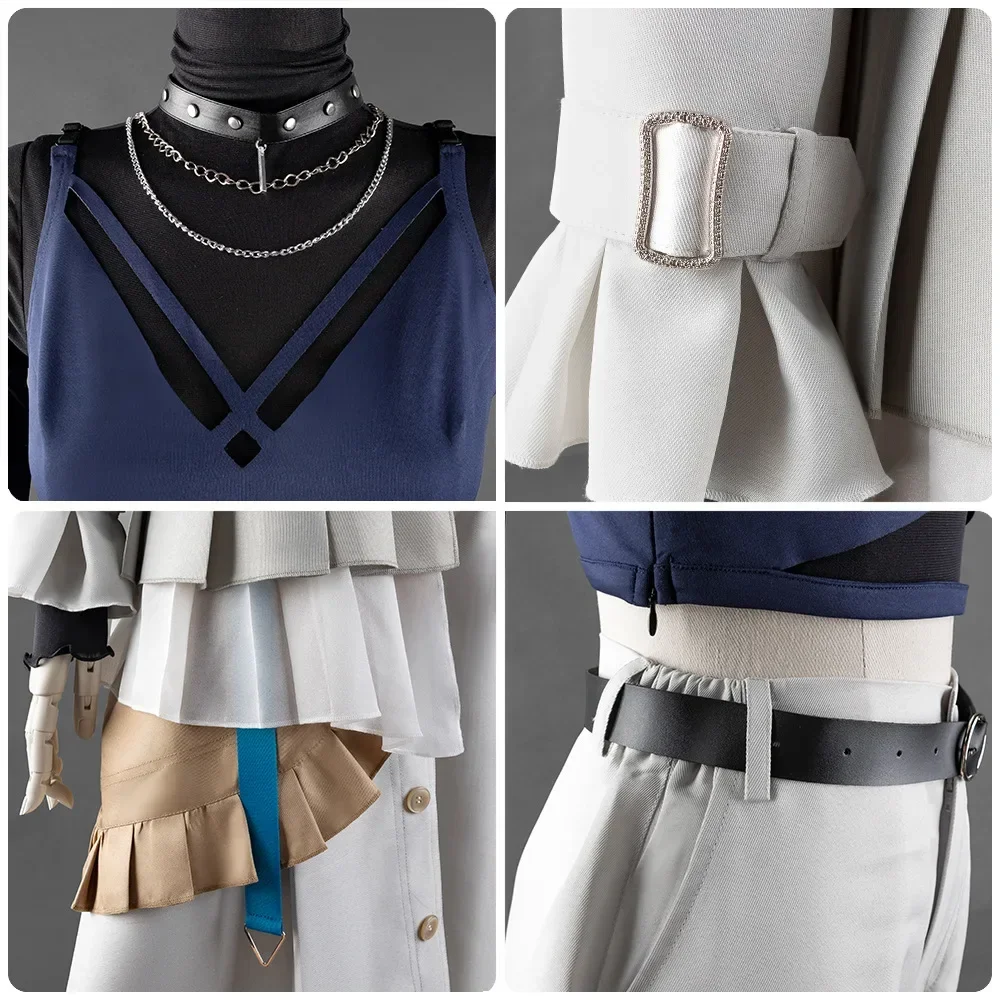 أنيمي لعبة Gakuen THE IDOLM @ STER تيماري تسوكيمورا تأثيري حلي شعر مستعار خندق معطف موحد امرأة كرنفال حفلة عيد الميلاد البدلة #4