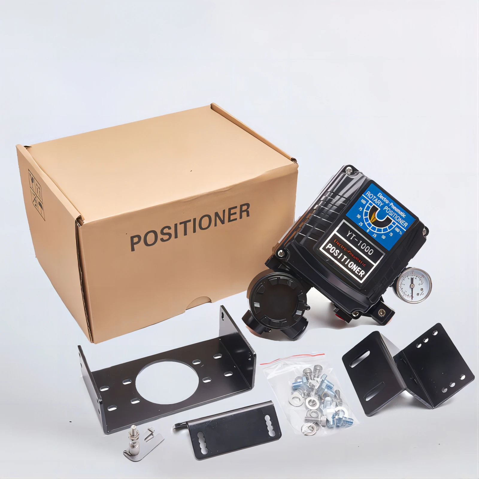 

YT-1000 Pneumatic Positioner 4-20mA Rotary Linear Intelligent Control Valve Electro Pneumatic Positioner with Feedback