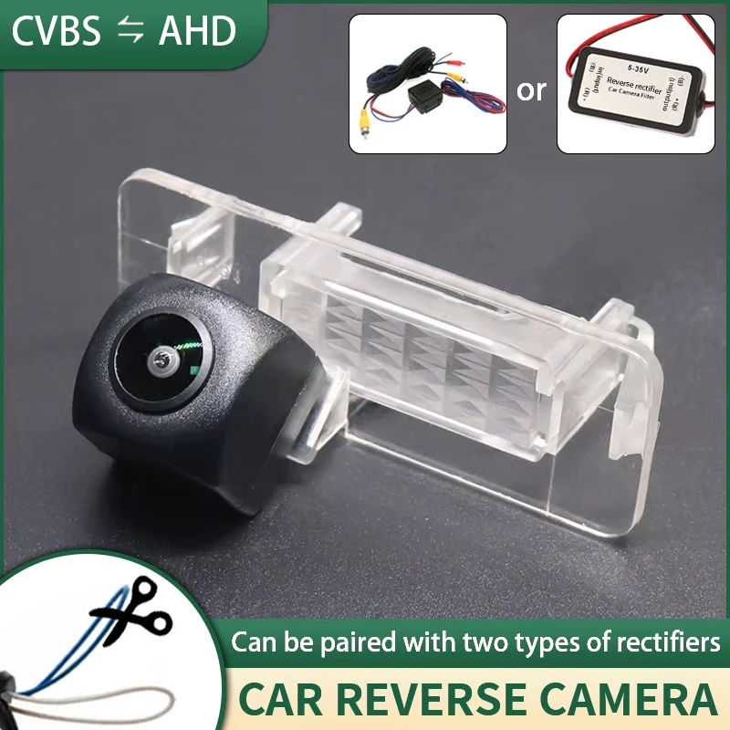AHD Car Rear View Reverse Camera With Rectifier For Mercedes Benz Smart Fortwo W450 W451 1999-2014 Smart EQ Fortwo/Smart ED