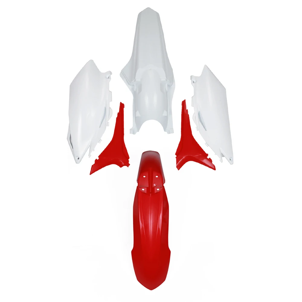 Motorrad Vorne Hinten Kotflügel Kotflügel Kunststoff Kits Verkleidungen Abdeckung Für HONDA CRF250R 2010-2013 CRF450R 2009-2012 CRF 250R 450R