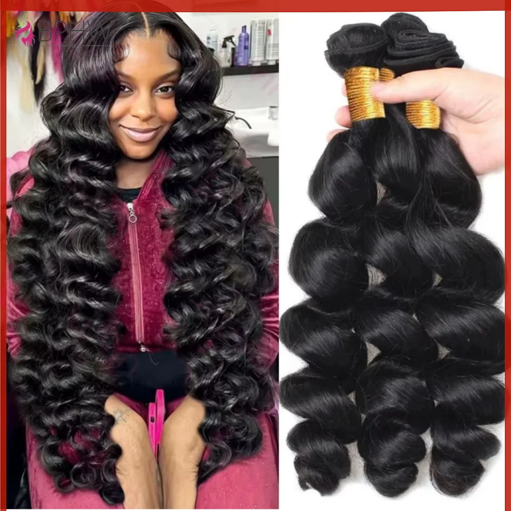 Свободные волнистые пучки для женщин, перуанское плетение, девственные 100% наращивание человеческих волос, влажные и волнистые пучки человеческих волос 1, 3 шт. BPHW Свободные волнистые пучки для женщин, перуанское плетение, девственные 100% наращивание человеческих волос, влажные и волнистые пучки человеческих волос 1, 3 шт. BPHW