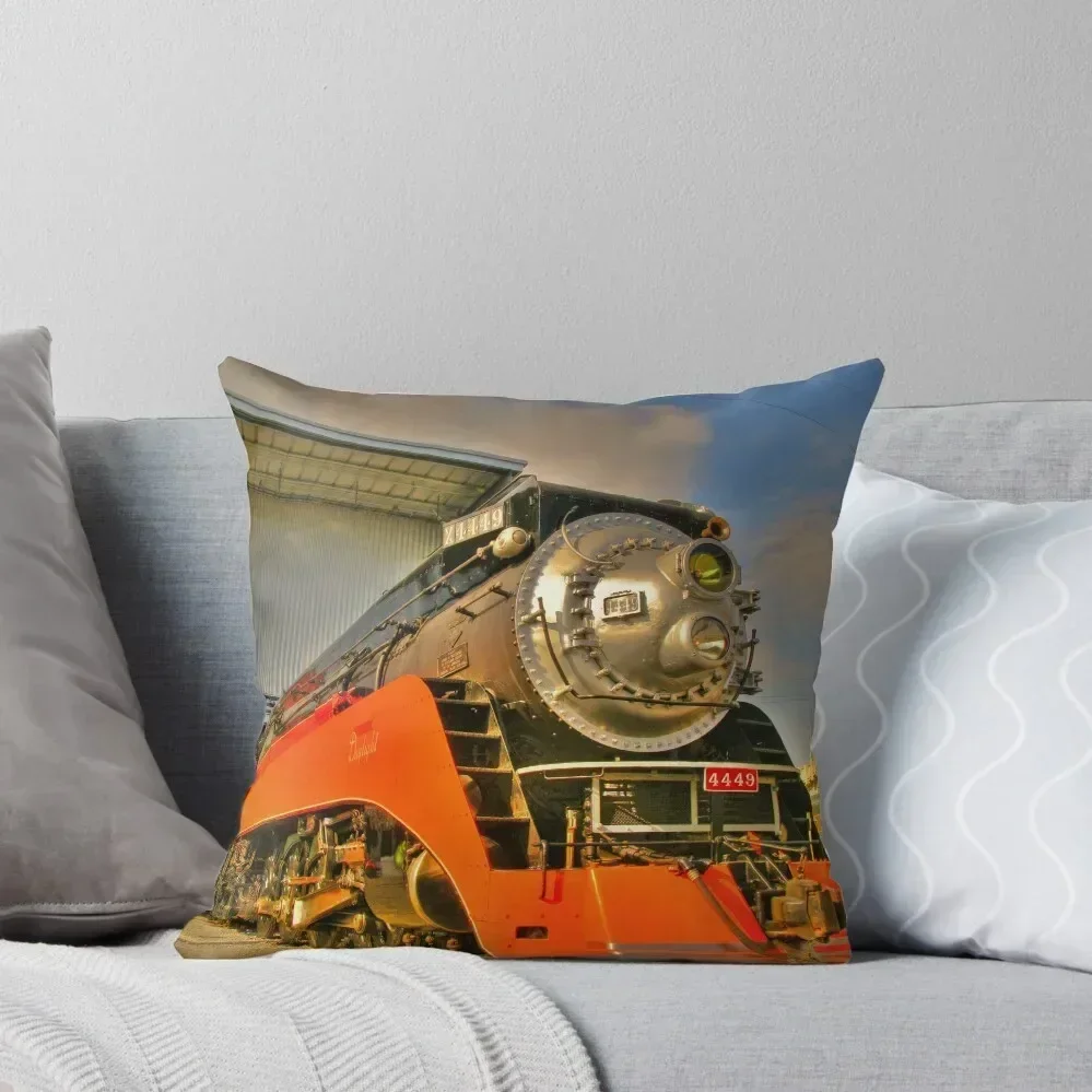 

The Southern Pacific 4449 Throw Pillow autumn decoration Pillow Decor Elastic Cover For Sofa Sofa Cushions Covers pillow