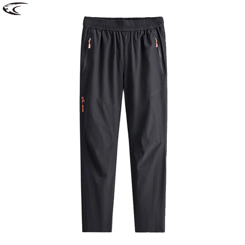 LNGXO Men Hiking Pants Outdoor Camping Trekking Running Climbing Waterproof Pants Elasticity Lightweight Mountaineering Trousers