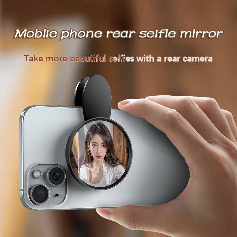 

Универсальный комплект зажимов для зеркала для селфи для мобильного телефона для смартфона IPhone Samsung, прямая трансляция фото, видео, аксессуары для селфи, видеоблога