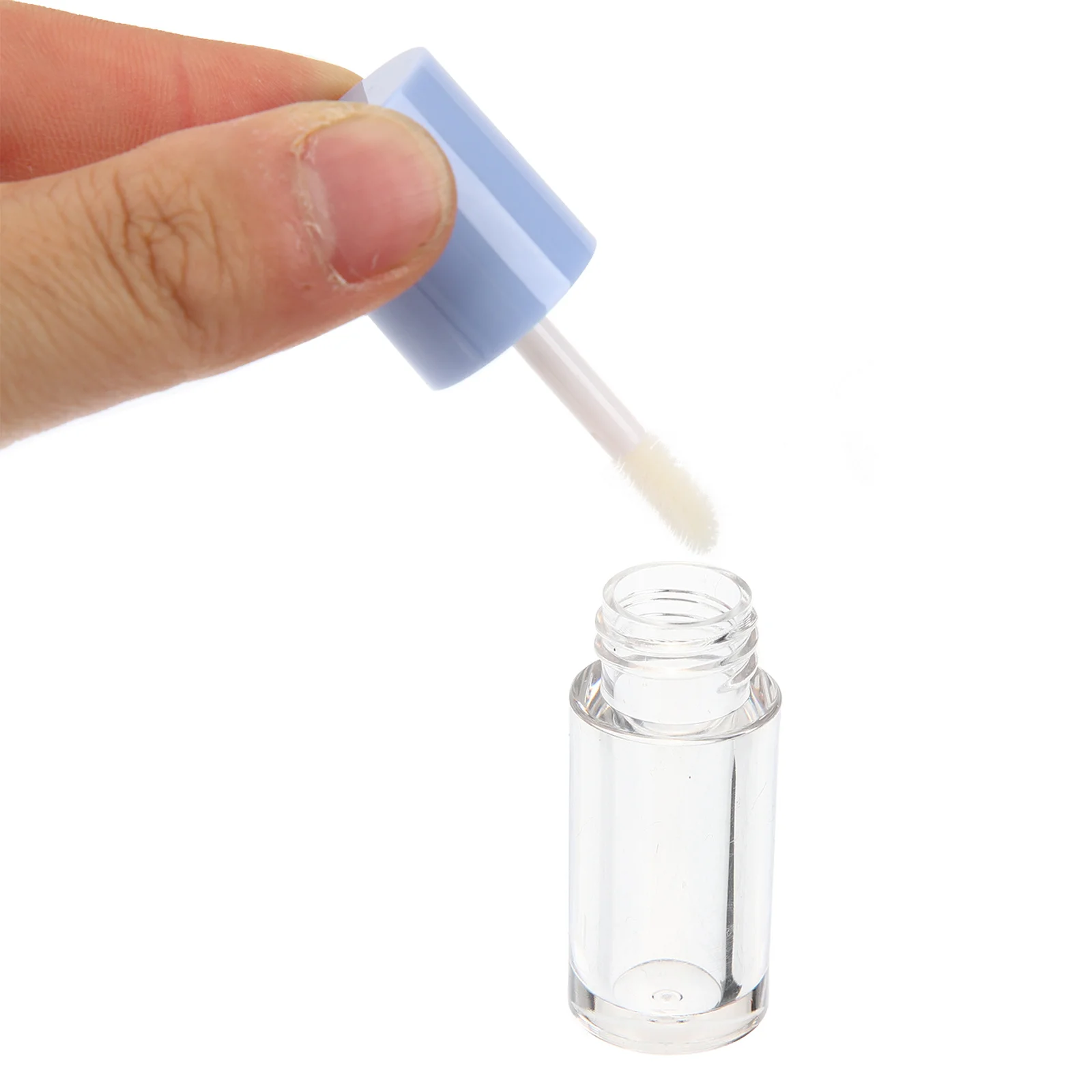 4 stuks lipglossbuizen transparante lege lippenstiftcontainers 2 ml hervulbare flessen draagbare reismake-up holle buizen