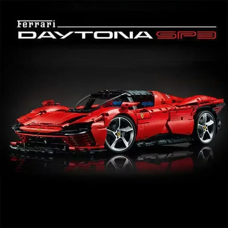 High Tech Technical 42143 Daytona SP3 Supercar Model Building Block Sport Car Toys for Boys Girls Kids Birthday Gift