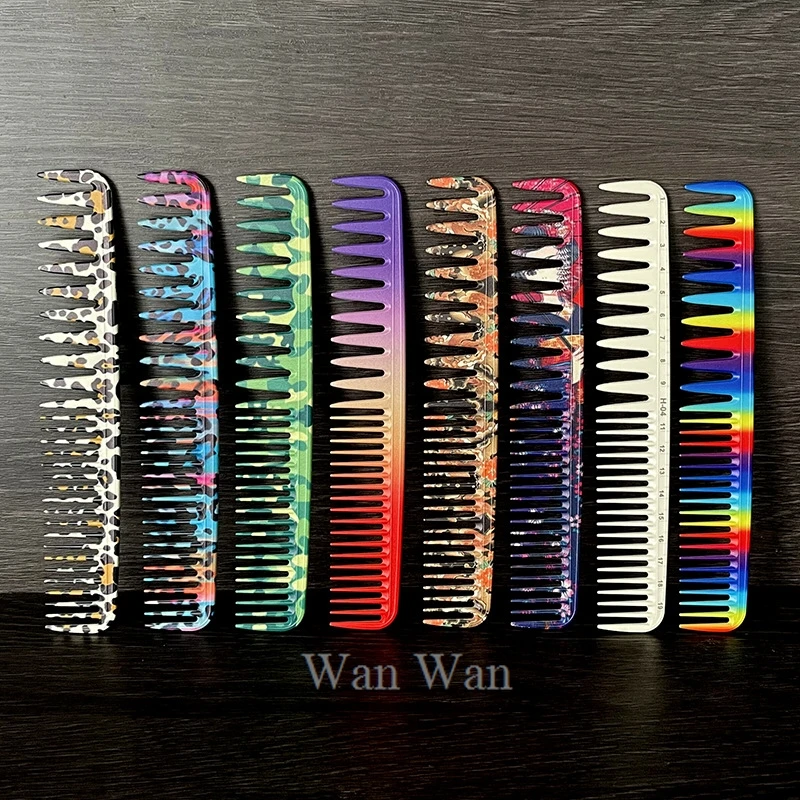 Wide Toothed Haircut Comb Japanese Hairdressing Combs Barber Shop Men's Hair Cutting Hairbrush Hair Salon Styling Tools Y0522