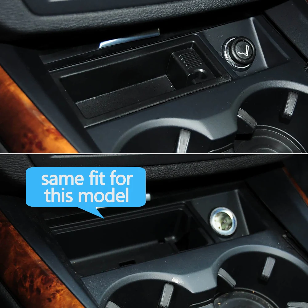 Car Front Center Console Insert Ashtray Liner For BMW X5 X6 E70 E71 E72 2007-2013 51166954945 - Image 6