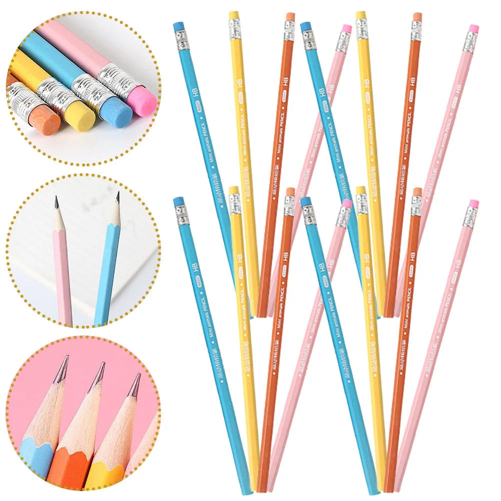 48 шт. деревянный шестигранный карандаш