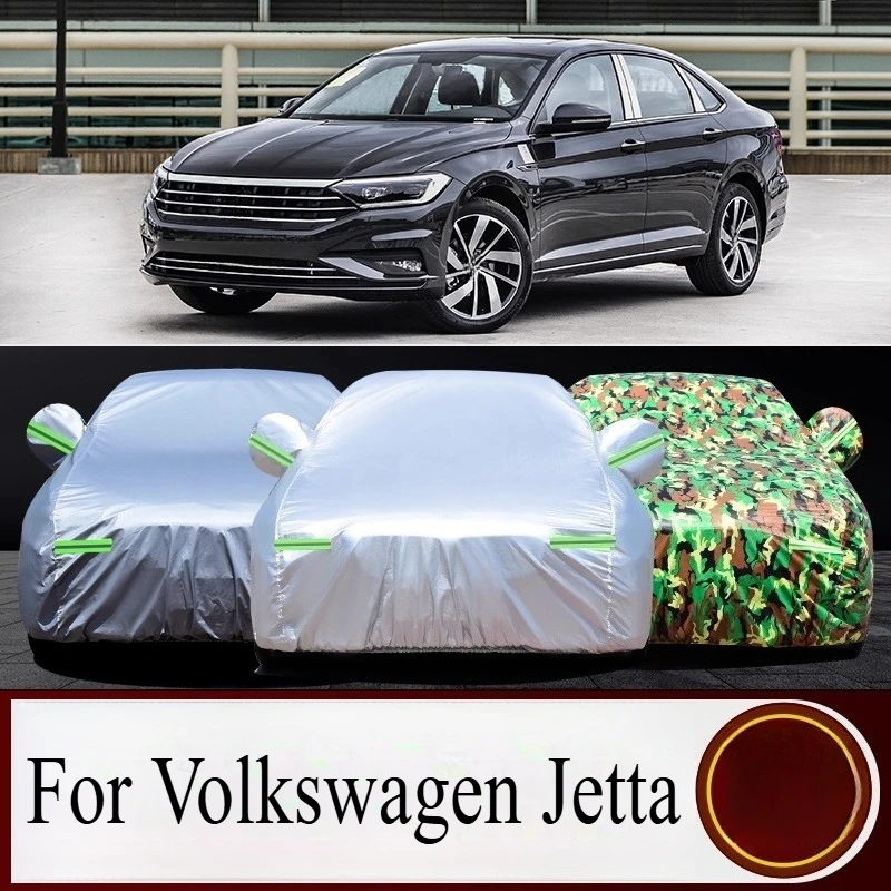 

For Volkswagen Jetta 2018/2016/2017/2015 Heavy Duty Car Cover For Sun Protection Flame Retardant Sunshade Dust Proof Anti Freeze