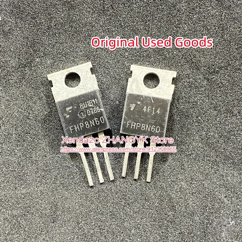 10pcs/lot Original  FQP8N60C 8N60 GFP8N60 FSP8N60 FHP8N60 HFP8N60 MOSFET N-CH 600V 7.5A TO220-3