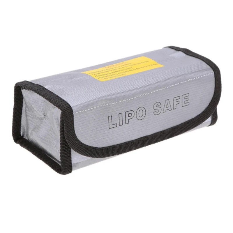 2x borsa sicurezza portatile ignifuga, supporto antideflagrante per protezione Lipo Guard