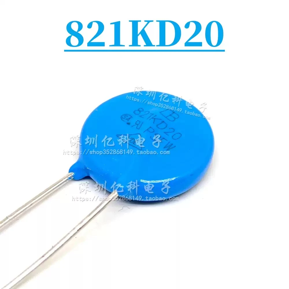 821KD20 original Taiwan Junyao IB chip diameter 20mm MOV varistor withstand voltage 820V 20D821K
