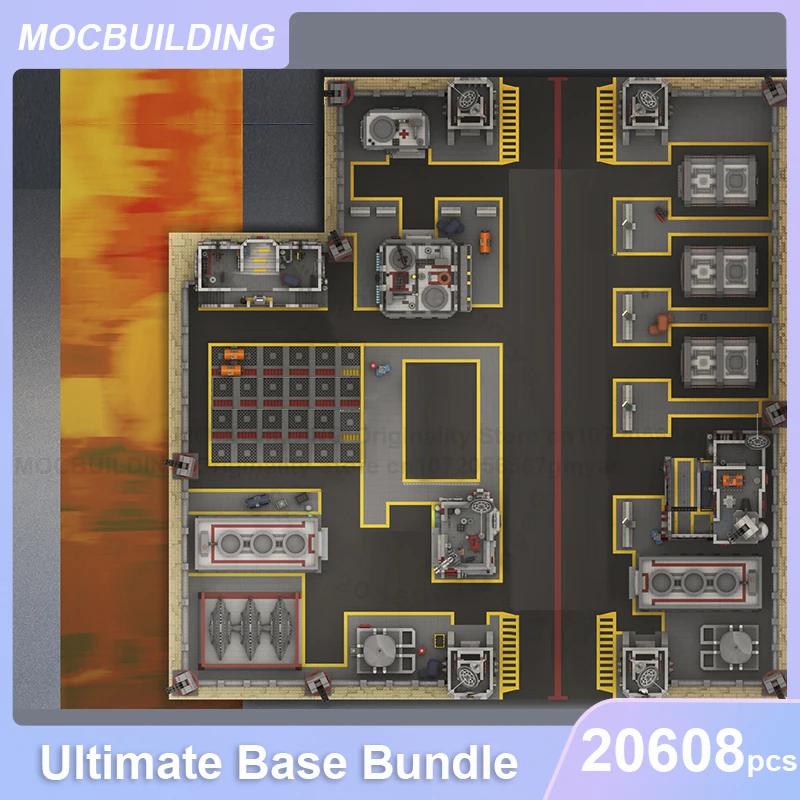 

Ultimate Base Bundle Model MOC Building Blocks DIY Assemble Bricks Space Collection Display Creative Xmas Toys Gifts 20608PCS