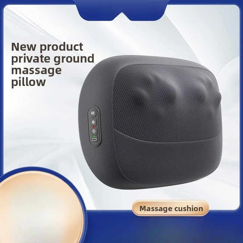 

Массажная подушка Многофункциональная бытовая умная и разминающая с трапециевидными мышцами во время наполнения