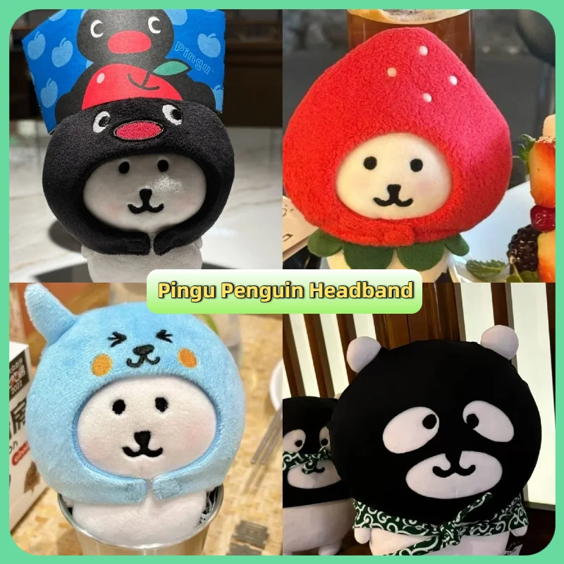 

Повязка на голову Pingu Penguin подходит для куклы 10 см, самозапутывающаяся подвеска в виде медведя Nunu, тело морской звезды в виде подвески, супер милые подарки