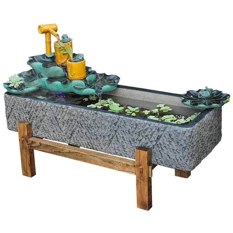 

Flowing Water Ornaments Decorative Fountain Indoor Rockery Courtyard Fish Pond Landscape Waterscape