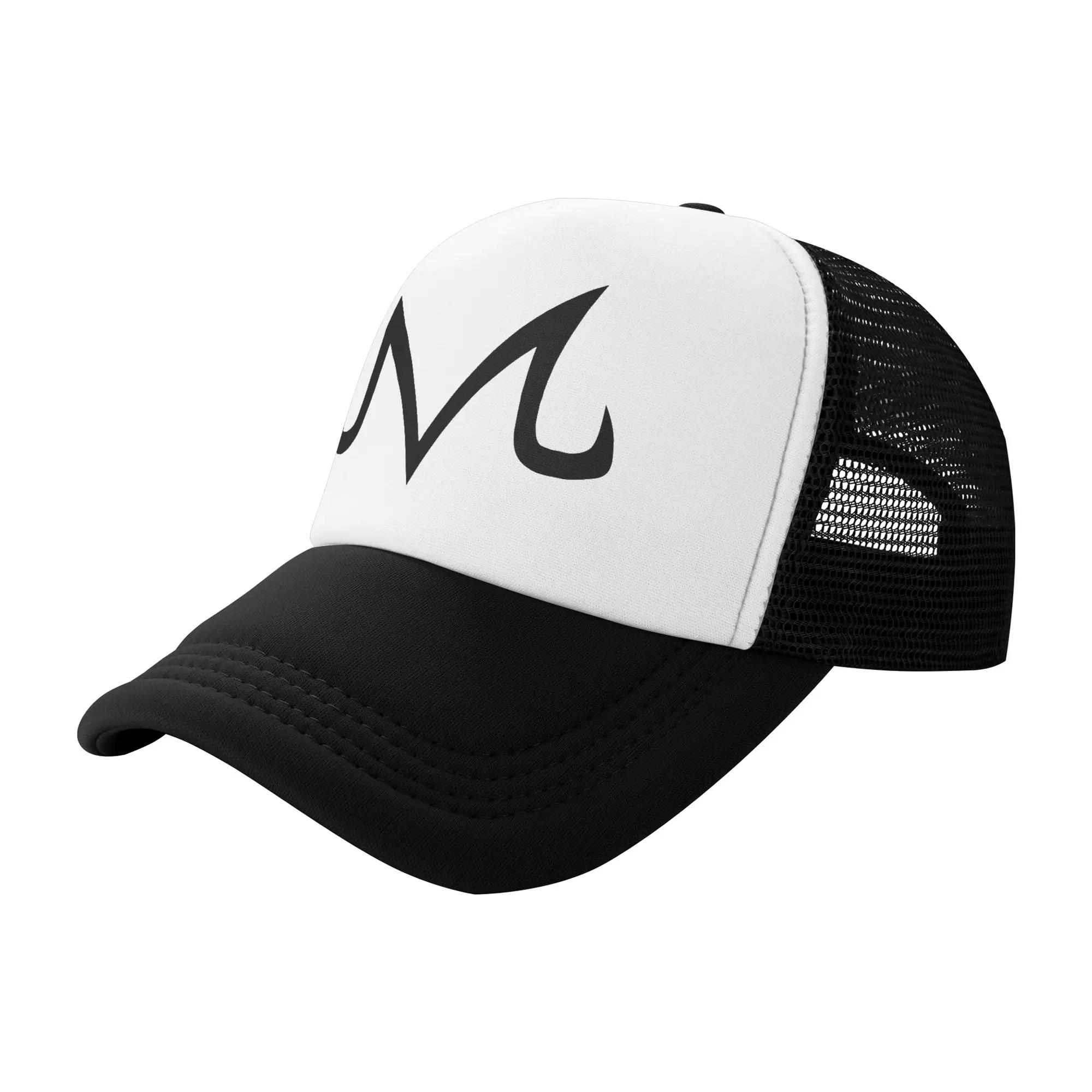 Dragon Ball Majin Buu DBZ Trucker Cap Unisex Retro Anime Hat Sun Caps Sun Hats Breathable Polyester Mesh Baseball Cap Summer