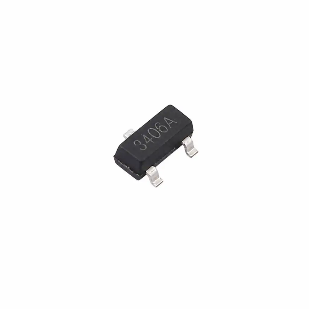 (100 pcs) JMTL3406A SOT-23 (Marking JMTL3406A) - N-Channel MOSFET 30V 4A 38mΩ 1W