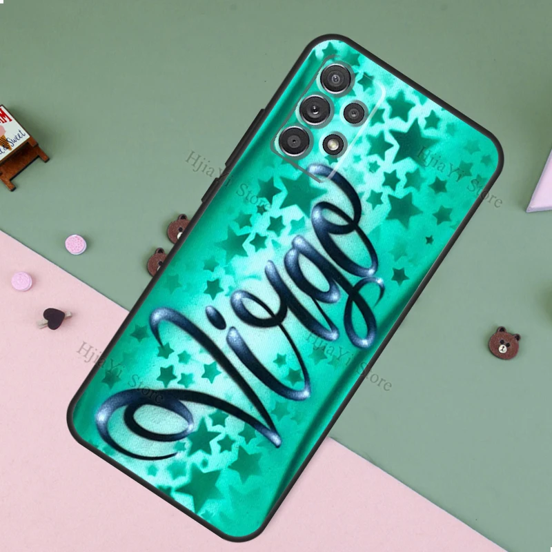 Aquarius Taurus Virgo Constellation Fundas For Samsung A53 A33 A23 A13 A73 A12 A22 A32 A42 A52 A72 A50 A51 A71 A14 A34 A54 Case