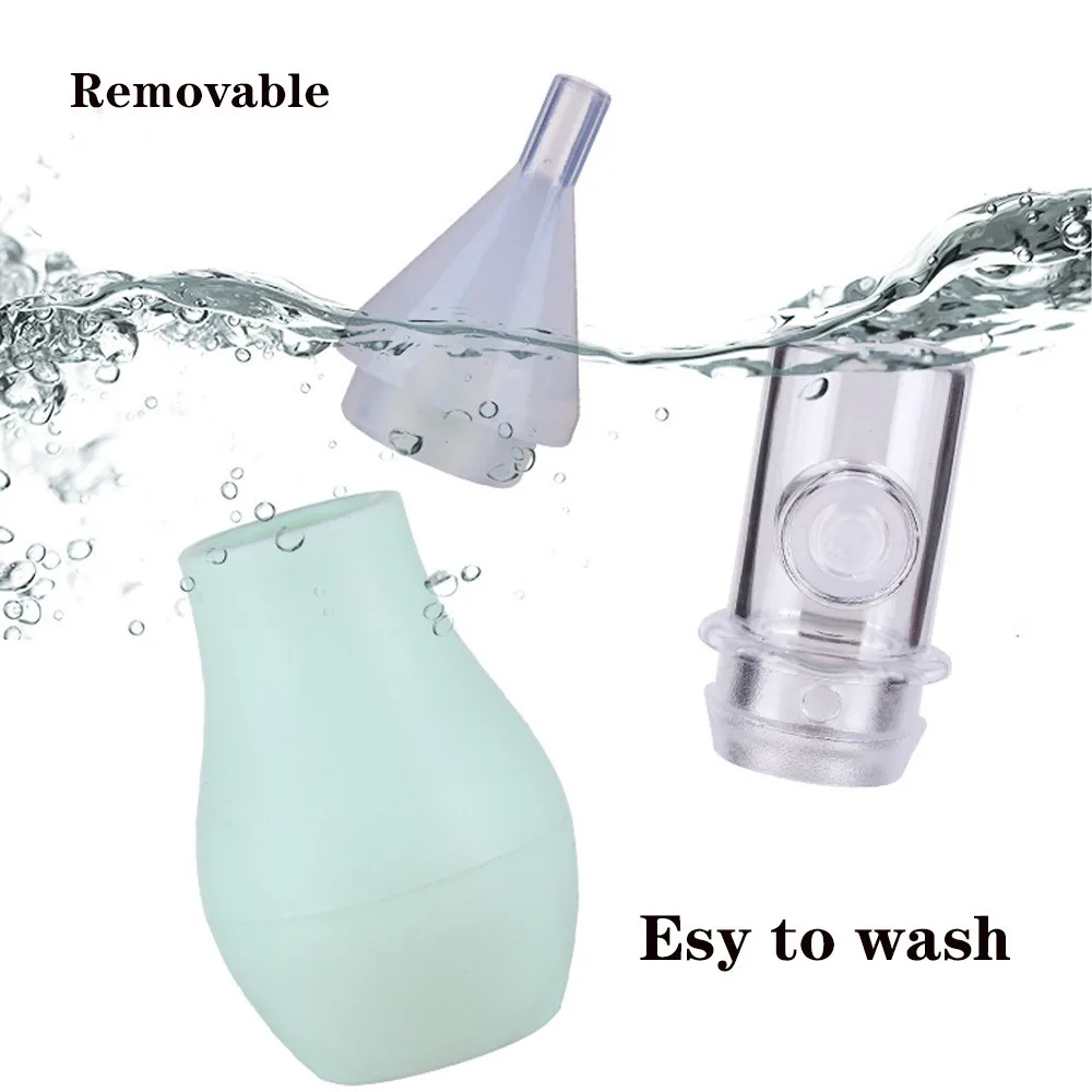 Vacuum Silicone Safety  Care Accessory Soft Tip Nose Cleaner