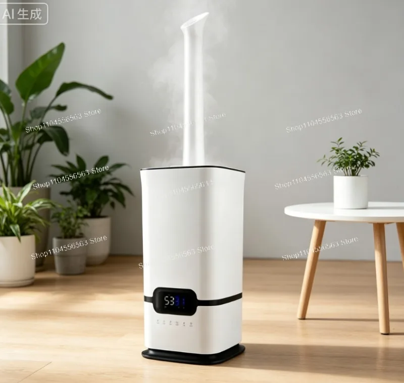 16L Industrial Ultrasonic Humidifier 110/220V, Air Purifier Commercial Home Use Fruit Fresh-Keep Mist Maker with Remote