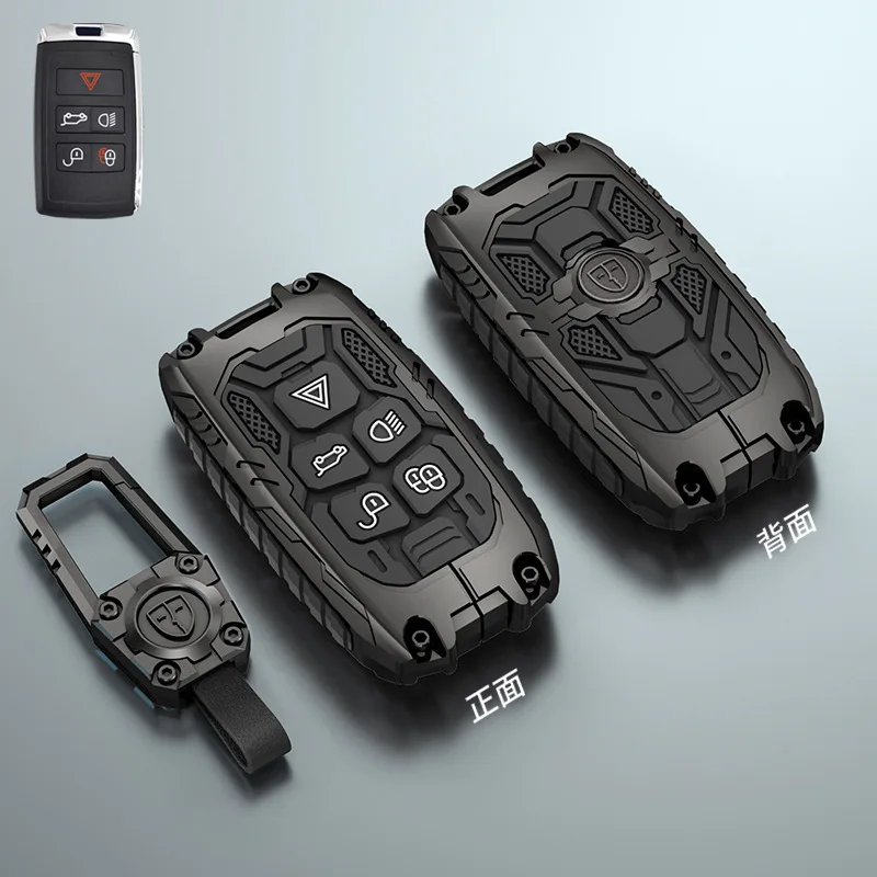 Fundas para llaves con Control remoto inteligente para coche, cubierta de soporte para Land Rover Range Rover Discovery 5 LR2 LR4 Sport para JAGUAR XE XF XJ F PACE