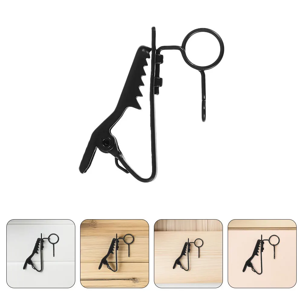 

9Pcs Clip Microphone Lavalier Metal Strong Grip Adjustable Rotation Replacement Mic Holder for Meetings Interviews Broadcasting