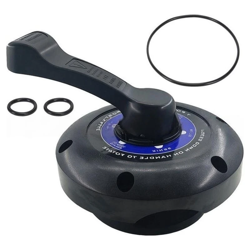 USER FRIENDLY-For Swimming Pool Filter Replacement Valve- Multiport Valve Top With Gasket(600-9600B), Fits WVS003, 600-9600