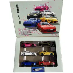 Hot Wheels Japanese Car Series Gift Box Packaging BRZ SUPRA MAZDA RX7 1/64 Metal Die-cast Model Collection Toy Vehicles HRX54