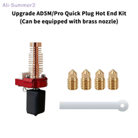 {Summer2} 4.Diverse Nozzle Kit for Flashforge Adventurer 5M/5M Pro: Upgrade Hotend Pinting Head, Quick-Detachable