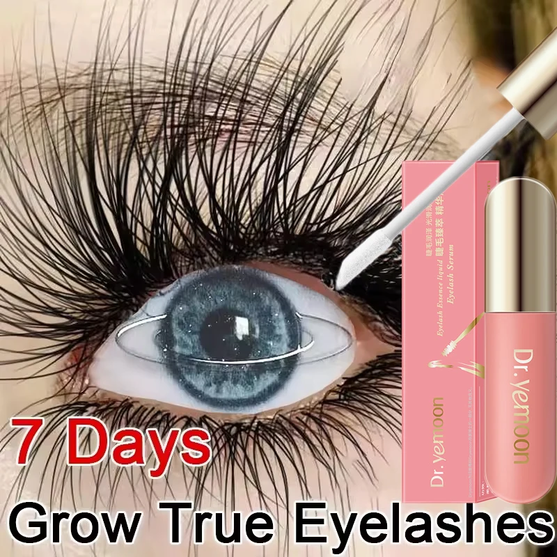 

Fast Eyelash Growth Serum 7 Days Natural Eyelash Enhancer Longer Fuller Thicker Curling Lash Treatment Eye Care Products Makeup