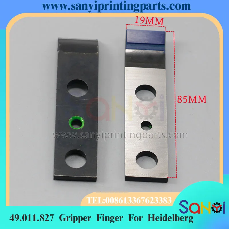 1 Piece Best Quality 49.011.827 49.011.827F Gripper Finger 85mmx19mmx5mm For Heidelberg SM Printing Machine Parts