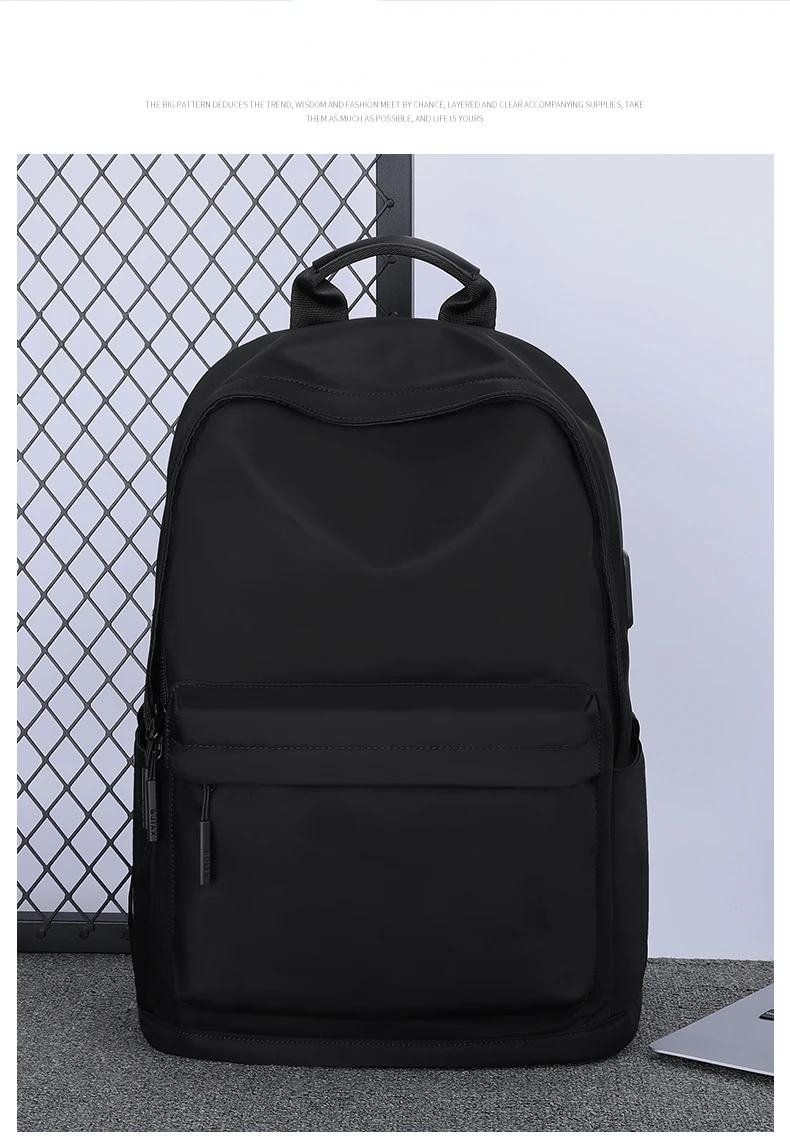 BJIAX 30L Laptop Backpack for Women, Waterproof 15.6 inch Laptop Backpack School Backpack for Men and Teenagers, Large Backpacks for Travel Business School University Work, Black