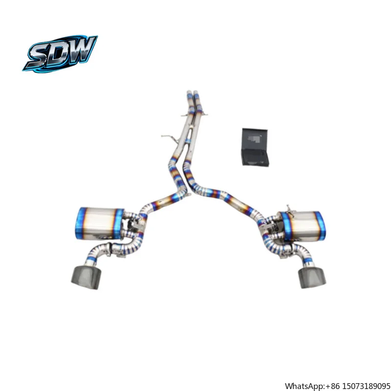

Performance Titanium Alloy CatBack Exhaust System for RS4 RS3 A3 A4 A5 A6 A7 2.0T 3.0T Stainless Steel With Valve