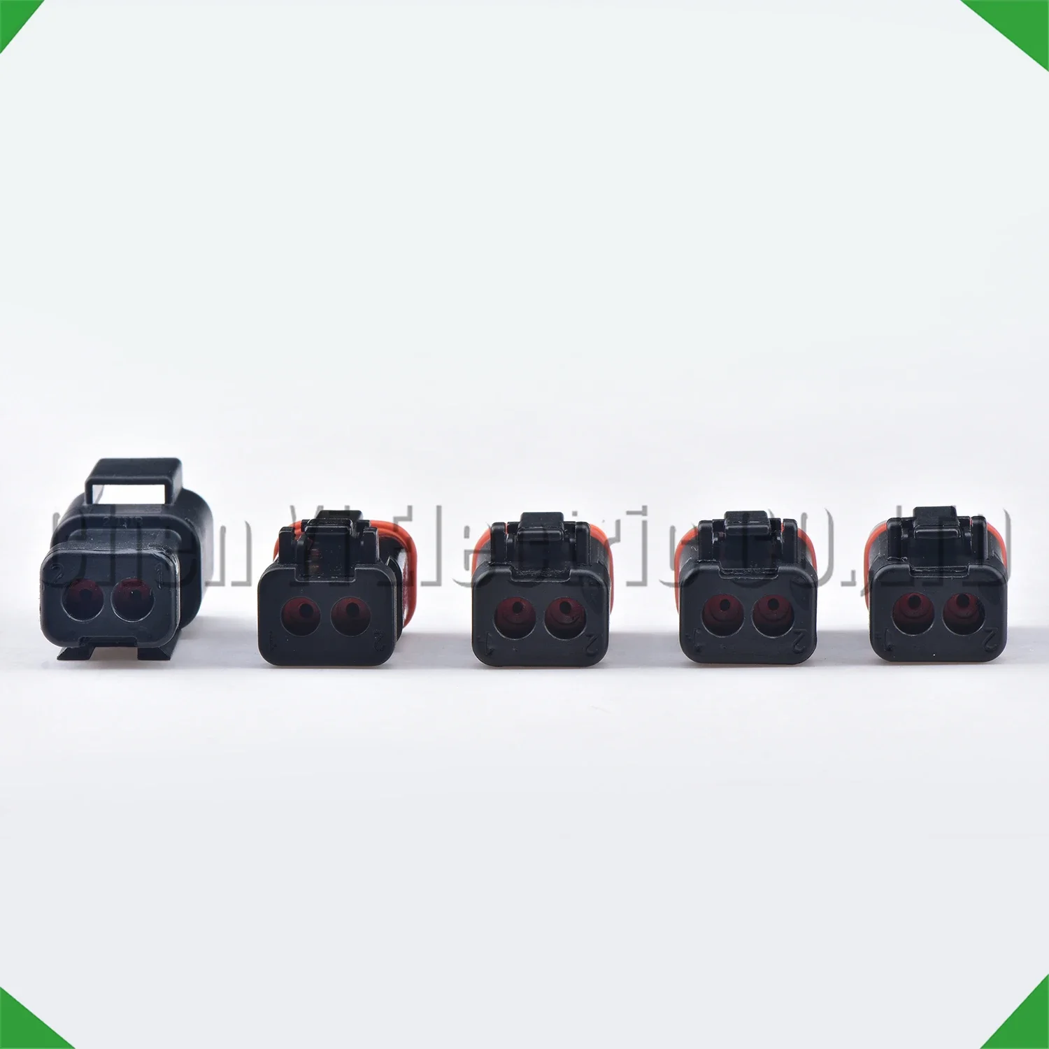 2 Pin Auto Waterproof Connector excavator headlight light Wire Harness pigtail Plug For Deutsch DT06-2S DT04-2P A B C D 4 types