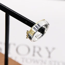 Anime JoJos Bizarre Adventure Rings JoJo Jotaro Adjustable Alloy Rings For Men Women Cosplay Props Jewelry Gift
