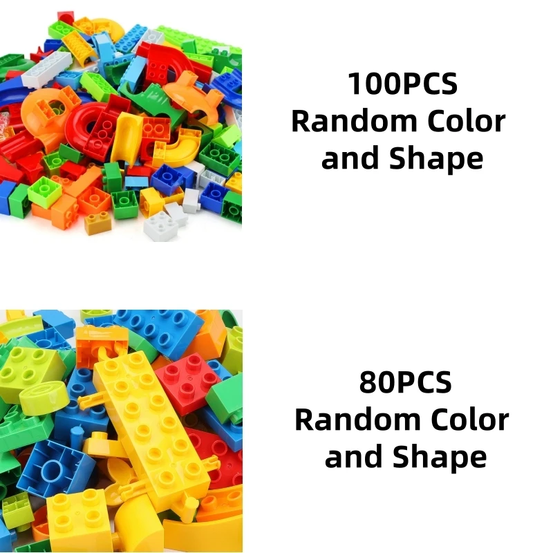 大理石のレーストラックビルディングブロック、基本的なレンガ、スライド、組み立ておもちゃの構造、基本的な互換性のある部品、ベースプレート、180個