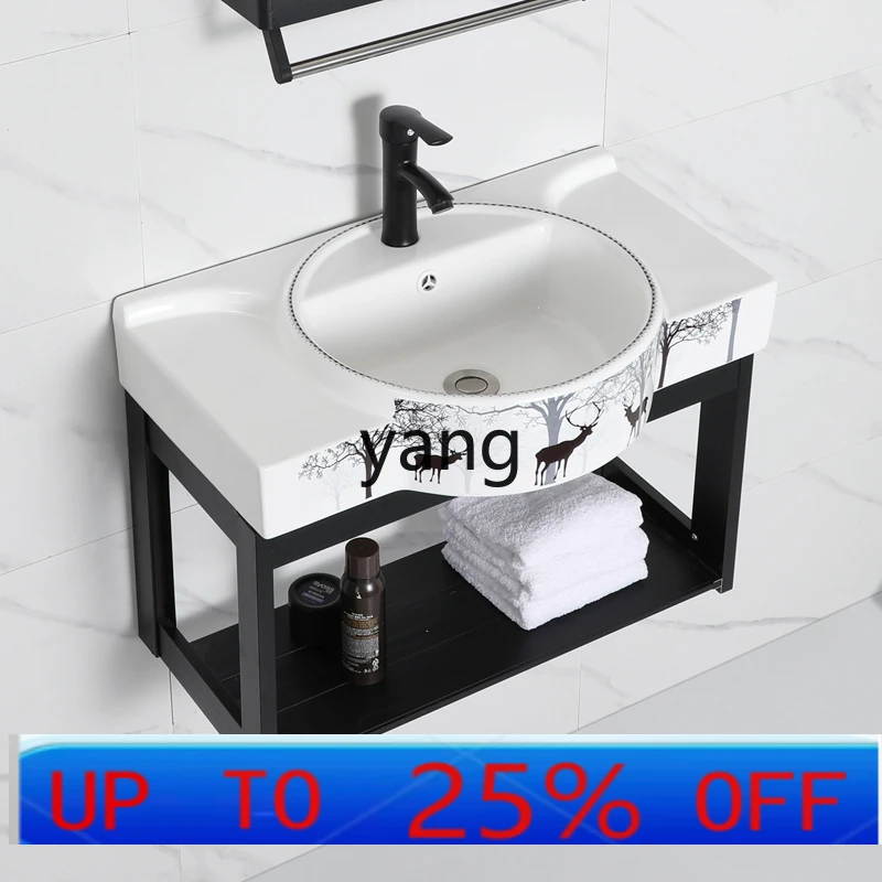 

LTT integrated basin wash basin cabinet combination bathroom wall-mounted type