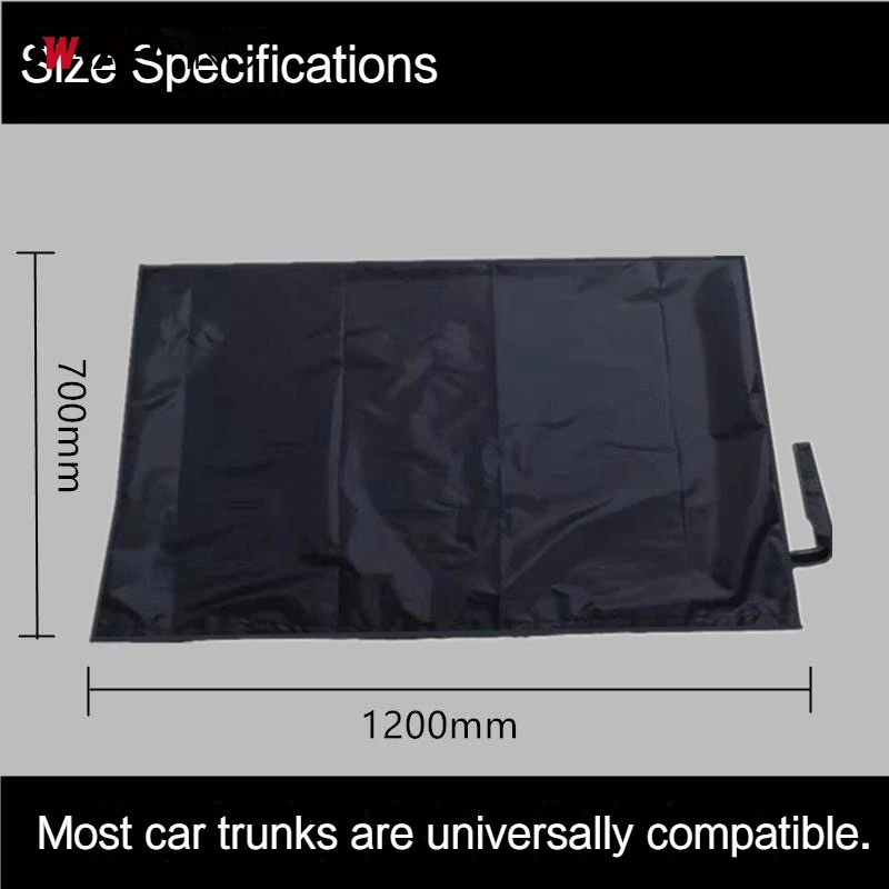 Universelle wasserdichte Kofferraummatte, staubdicht, faltbar, Auto-Kofferraumunterlage, Haustierabdeckung für SUV, LKW, Wohnmobil, Picknick, Stoffmatte, Autozubehör