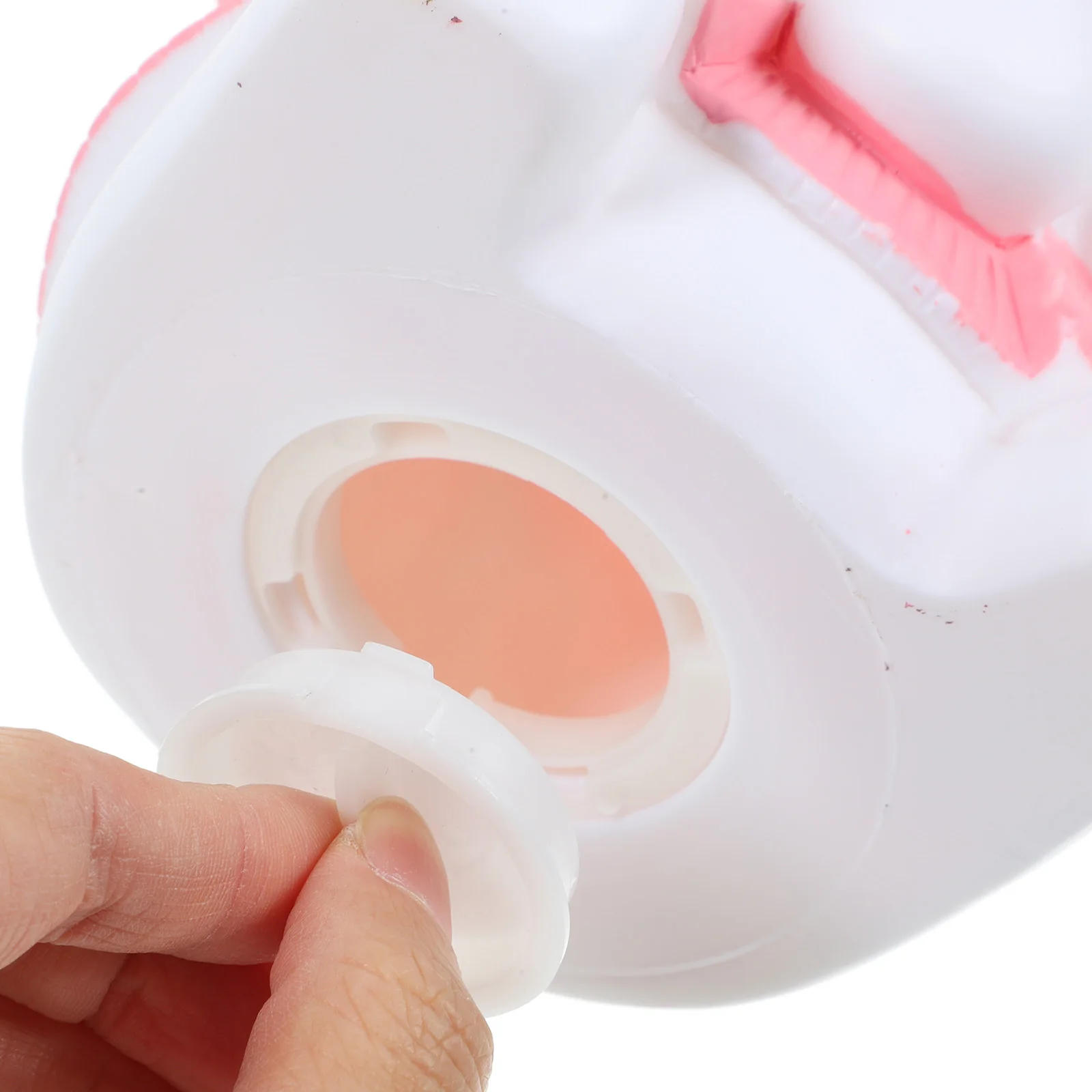 Skarbonka królik dla dzieci, nierozbitna winylowa skarbonka w kształcie królika, dekoracja na biurko, do salonu