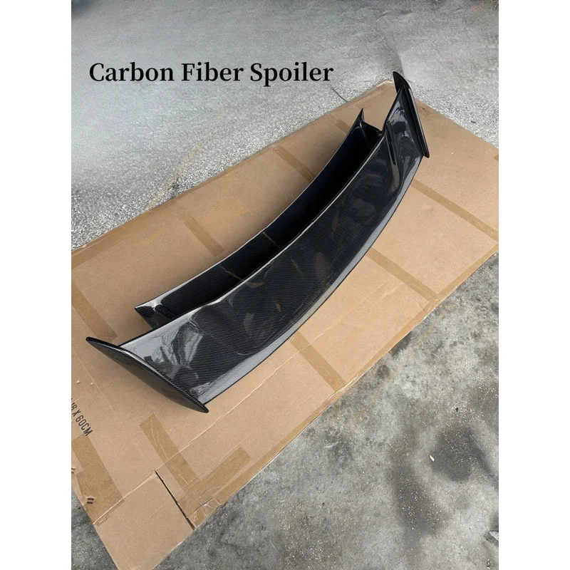 Carbon Fiber Spoiler Rear Wing Trunk Lip Fit GT GT50 GT53 GT63 4-Door 2018-2024