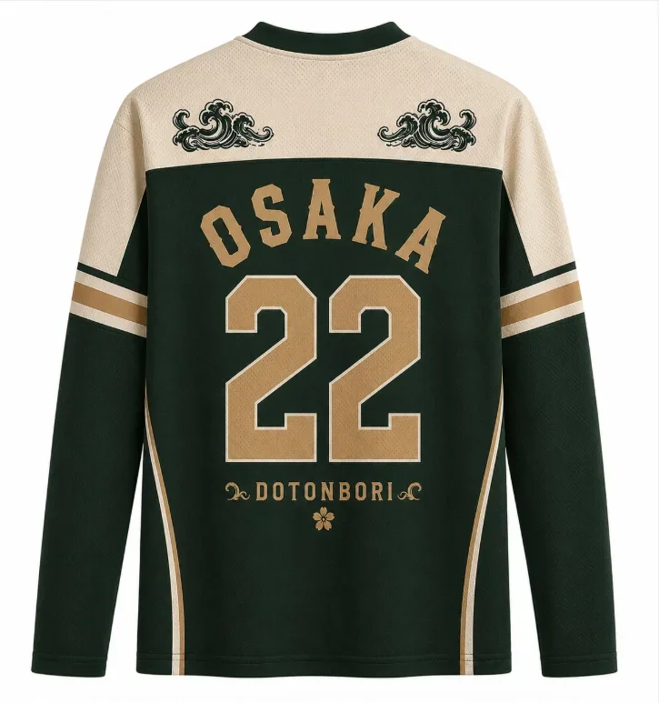 2026 Japanischer Stil Oktopus-Muster 3D-Druck Langarm-T-Shirt mit V-Ausschnitt für Männer und Frauen Street-Punk-Stil Outdoor-Freizeit-Oberteil – Detail 4