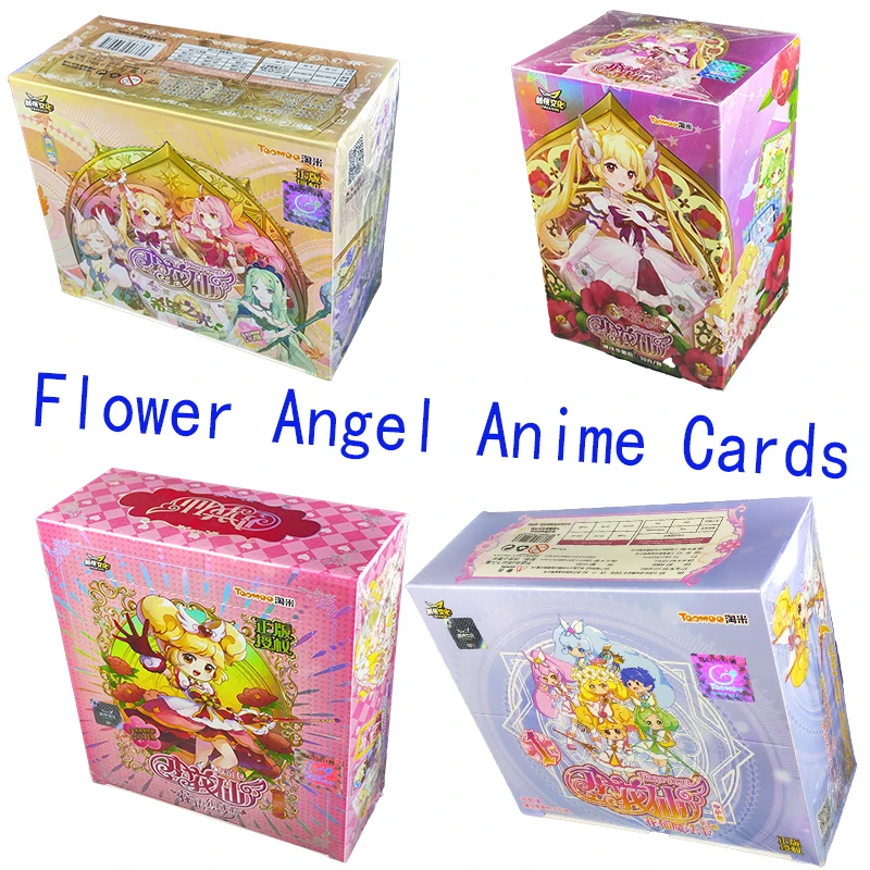 New Little Flower Fairy TCG Booster Box Anime SSR SSP Shiny Cards Collection Kids Toy