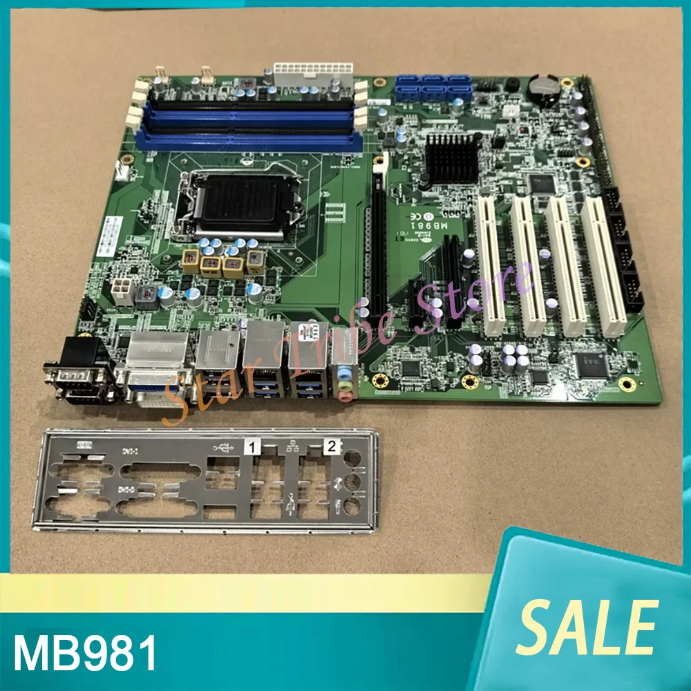 

MB981 Industrial Control Motherboard With 4 PCI Supports 4th Generation Processor DDR3