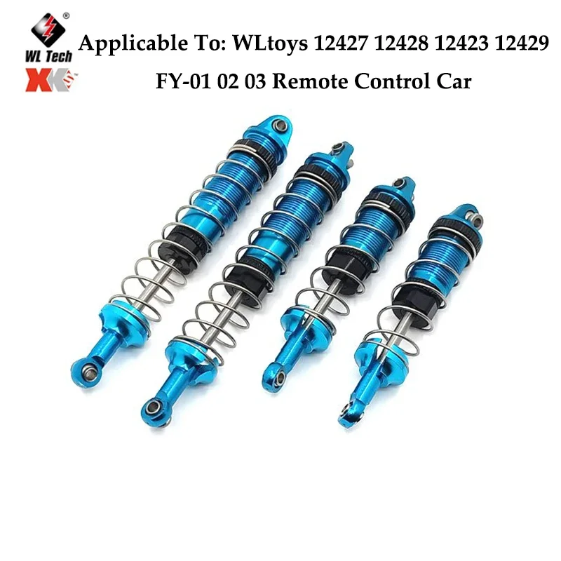 Wltoys-Barra Amarre Metal Para Coche Teledirigido Accesorios Copa Dirección Amortiguador Delantero Y Trasero Para Camión 12429