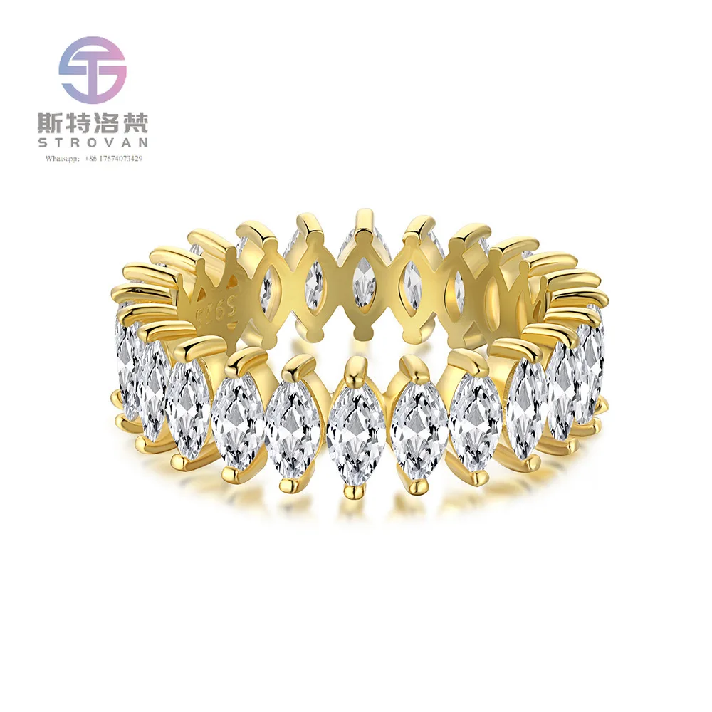 

Wholesale 925 Sterling Silver Engagement Wedding Rings Fashion Jewelry for Women & Couples Zirconia Jewellery for Parties