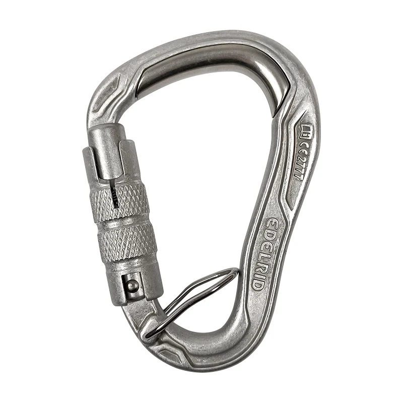 Anillo de Bloqueo Principal Edelrid para Escalada, Montañismo, Forro Interior de o Antitorsión, Escalada en Roca, Escalad...