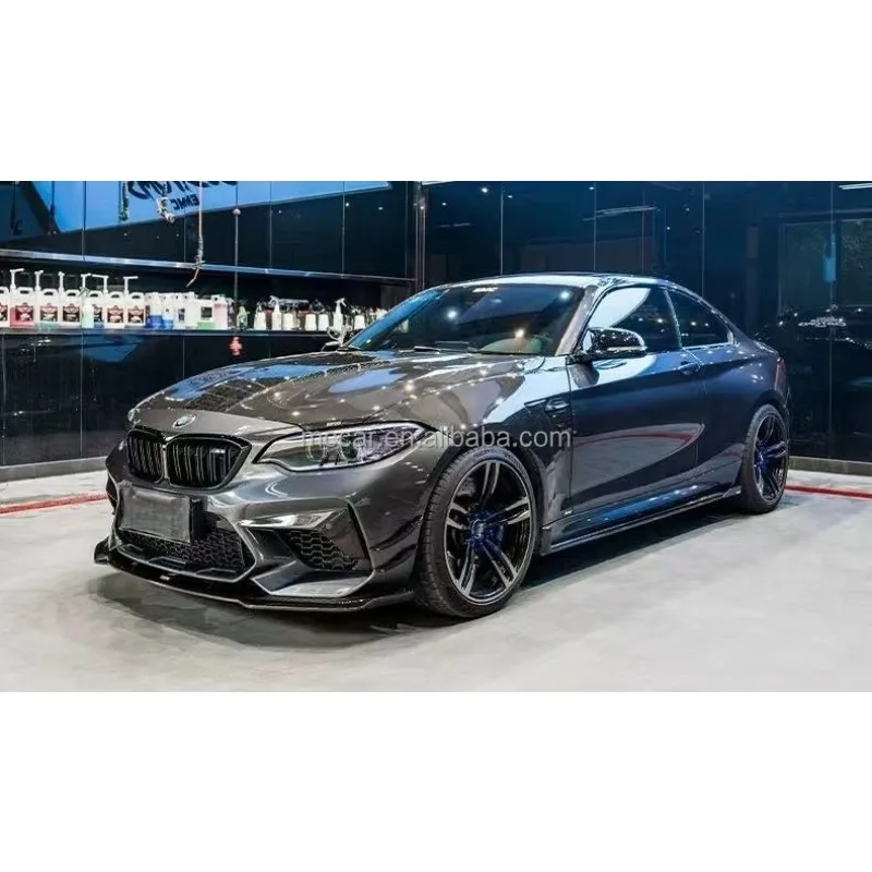 Top Material Forged Dry Carbon Fiber Front Hood Bonnet For BMW F87 M2 M2C Engine Cover Car Hood